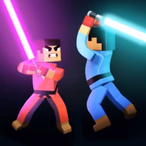 3D Block Gladiator: Sword Draw logo