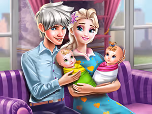 Ice Queen Twins Family Day logo