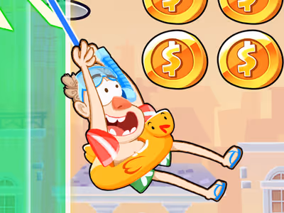 Alien Chase - Swing and Fly logo