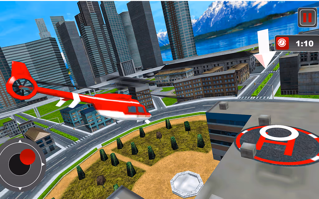 Animal Helicopter Rescue Game logo
