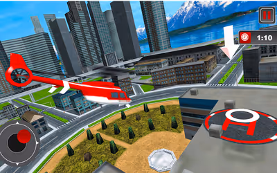 Animal Helicopter Rescue Game logo