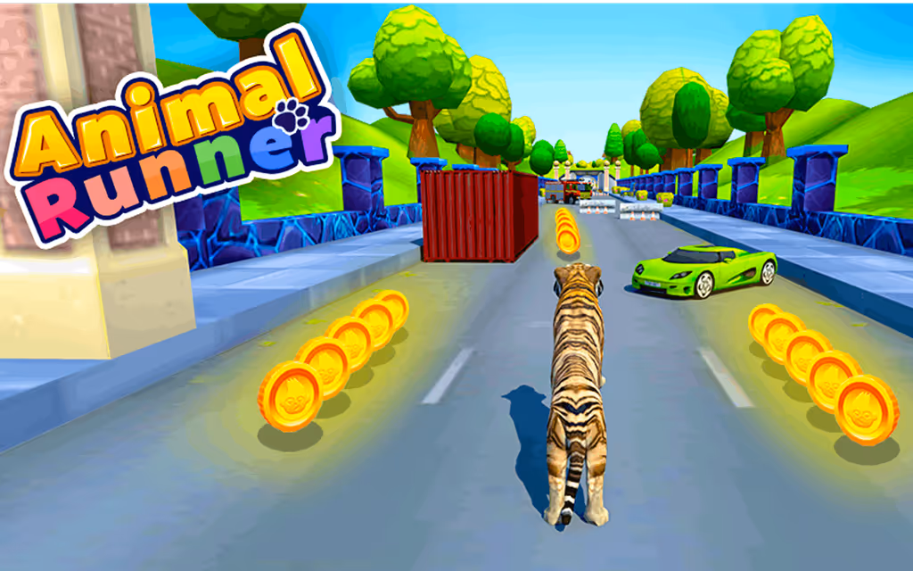 Animal Runner Game logo