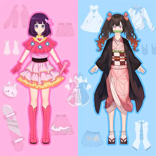 Anime Doll - DIY Cosplay Girl logo