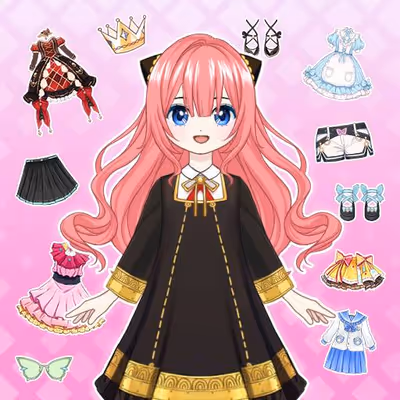Anime Dress Up - Doll Dress Up logo