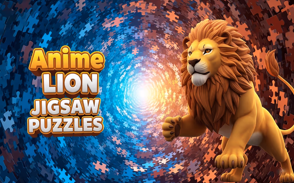 Anime Lion Jigsaw Puzzles logo