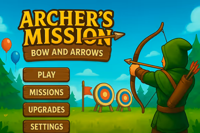 Archer's Mission: Bow and Arrows logo