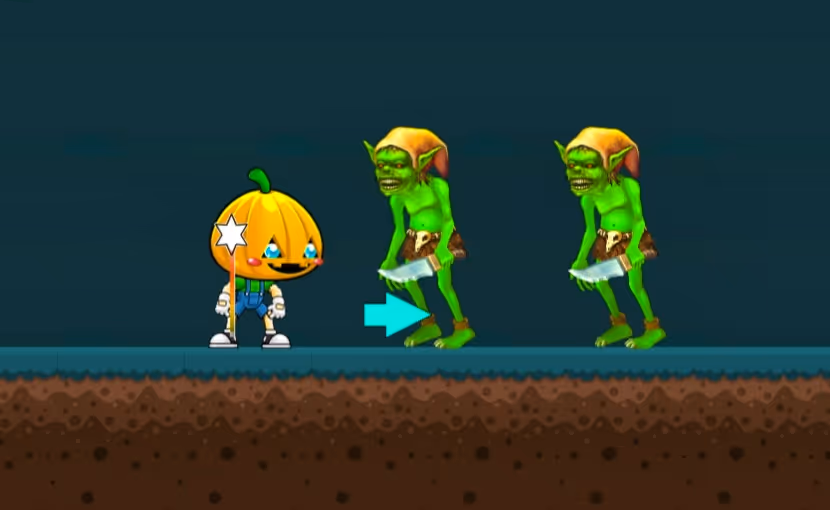 ASR's Goblin Halloween logo