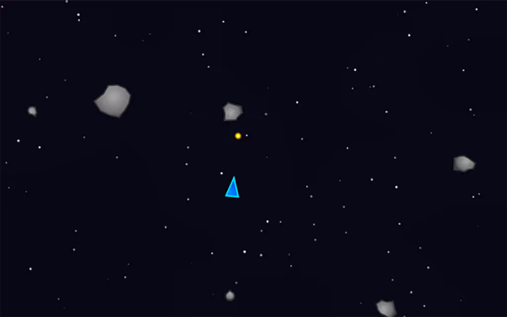 Asteroids Game logo