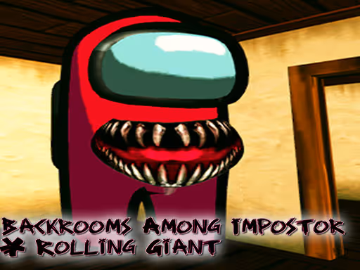 Backrooms Among Impostor & Rolling Giant logo