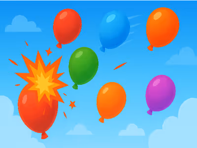 Balloon Pop Frenzy logo