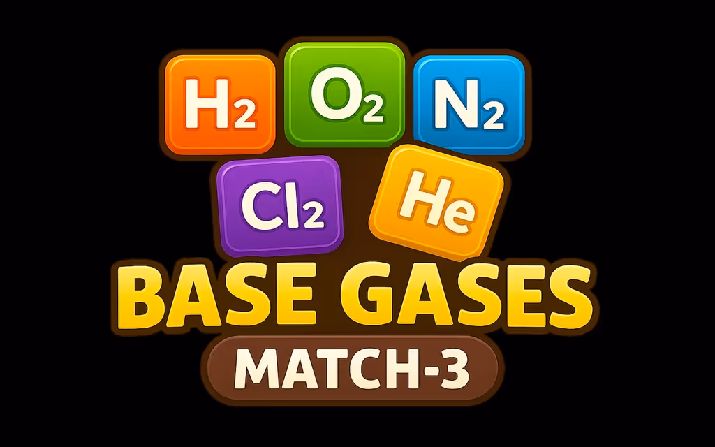 Base Gases Match-3 logo