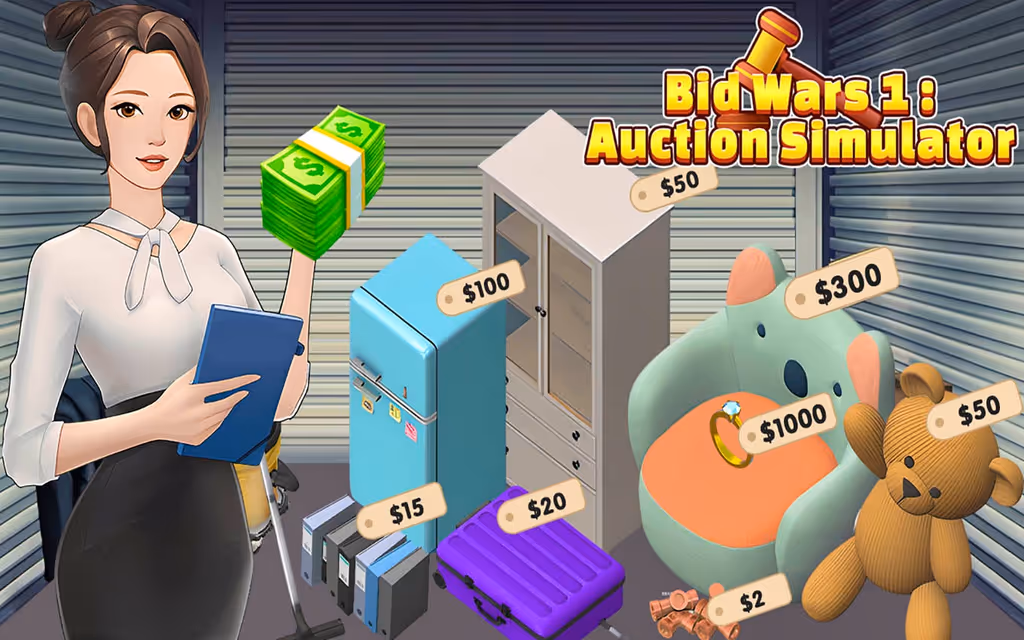 Bid Wars 1 Auction Simulator logo