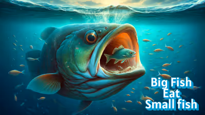 Big Fish Eat Small Fish logo