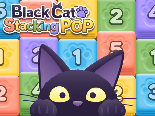 Black Cat Stacking POP logo
