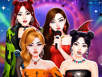 Black Pink Halloween Concert logo