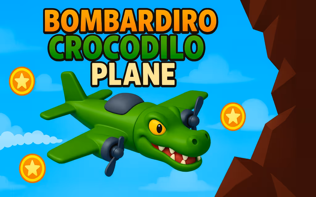 Bombardiro Crocodilo Plane logo