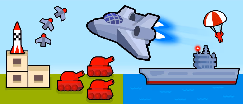 Bomber Plane: 2D Air Strike logo