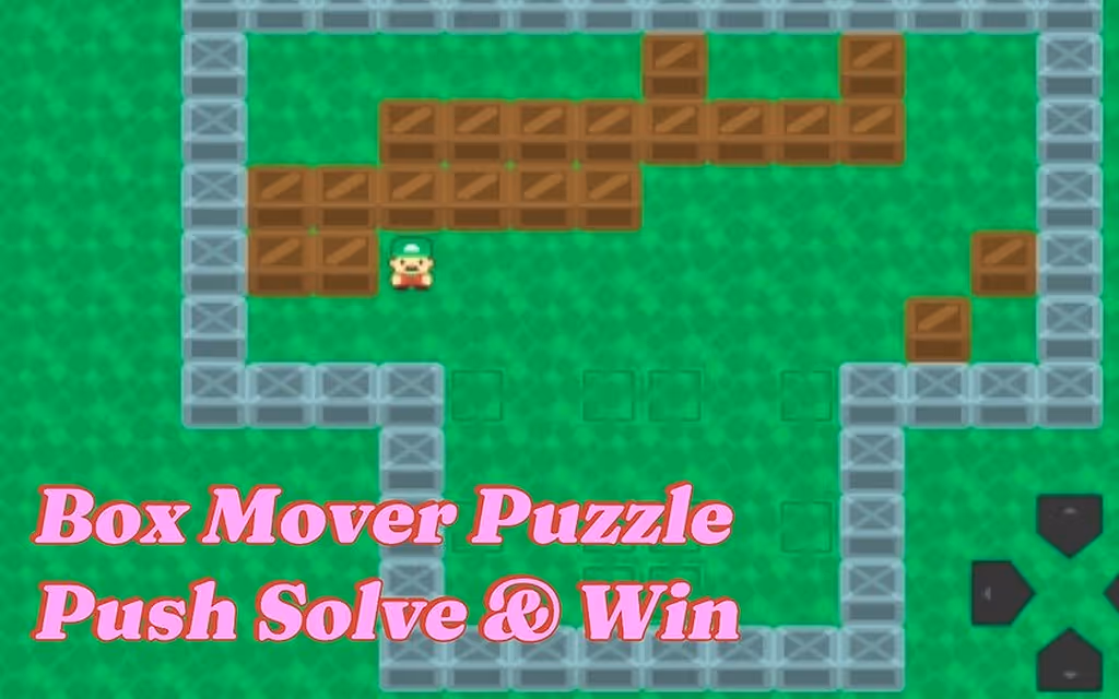 Box Mover Puzzle Push Solve & Win logo