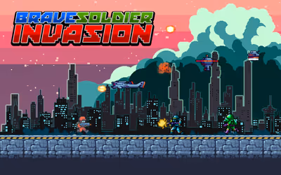 Brave Soldier Invasion logo