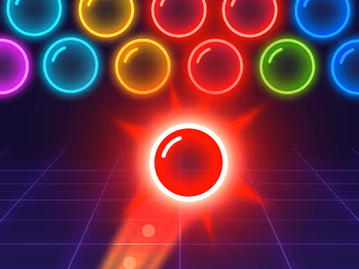 Bubble Shooter Neon logo