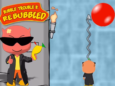 Bubble Trouble 2: Rebubbled logo