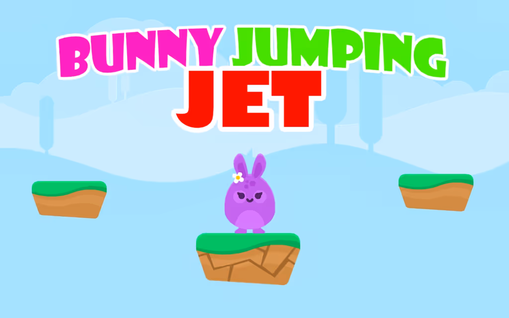Bunny Jumping Jet logo