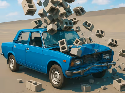 Car Crash Test: Abandoned City logo