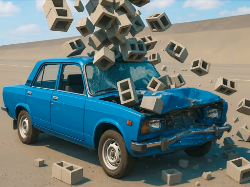 Car Crash Test: Abandoned City logo