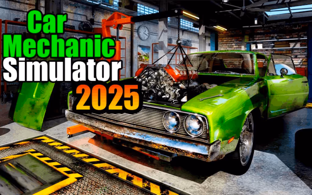 Car Mechanic Simulator 2025 logo