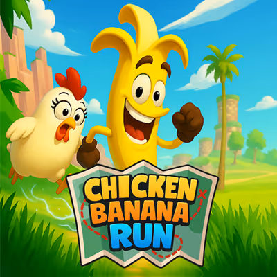 Chicken Banana Run logo