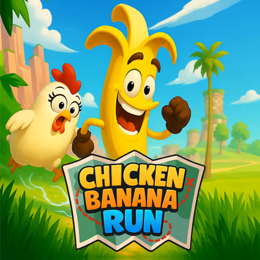 Chicken Banana Run logo