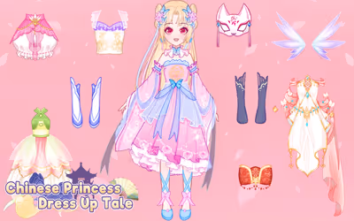 Chinese Princess Dress Up Tale logo
