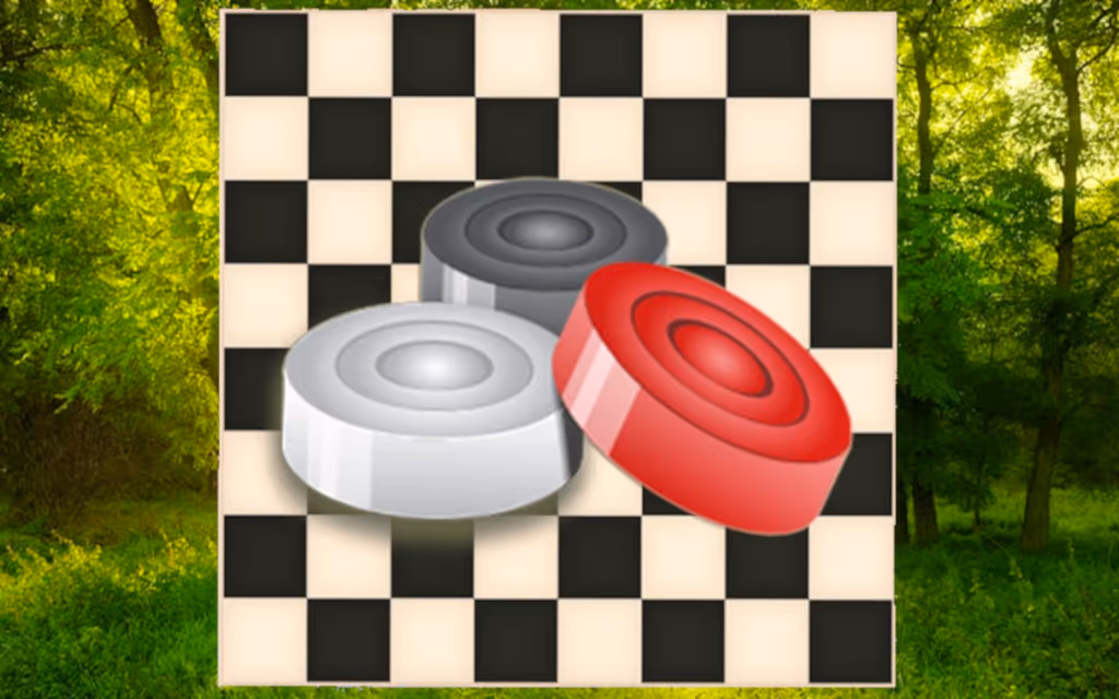 Classic Checkers Forest logo