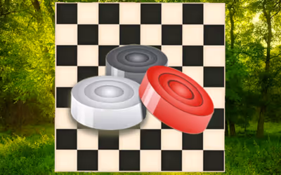 Classic Checkers Forest logo