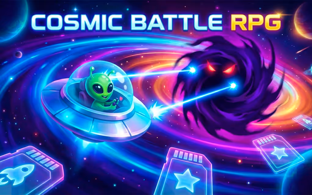 Cosmic Battle RPG logo