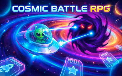 Cosmic Battle RPG logo