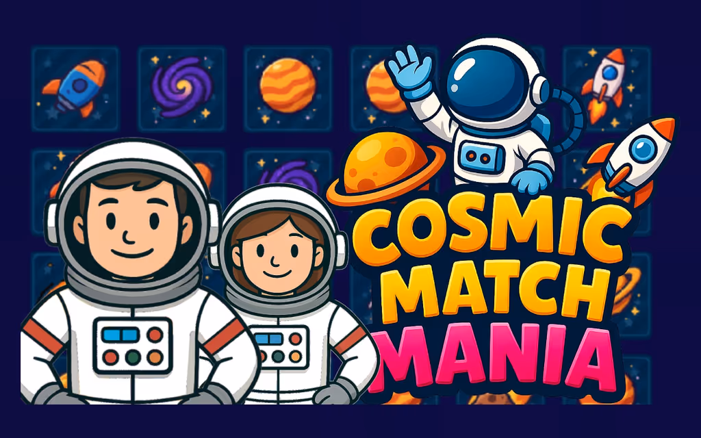 Cosmic Match Mania logo
