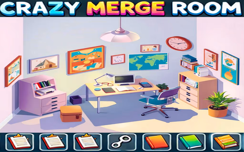 Crazy Merge Room logo