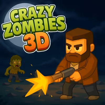 CrazyZombies 3D logo