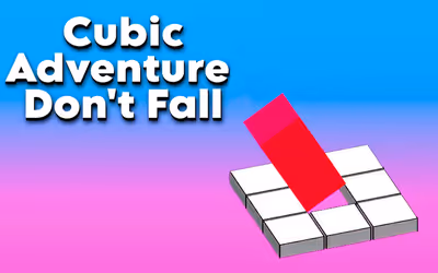 Cubic Adventure Don't Fall logo