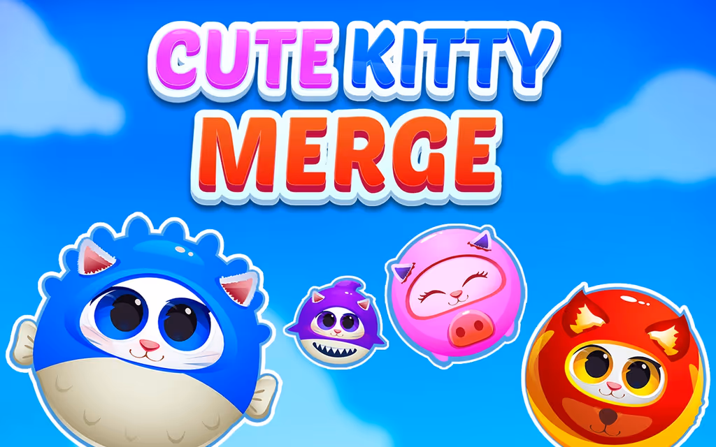 Cute Kitty Merge logo