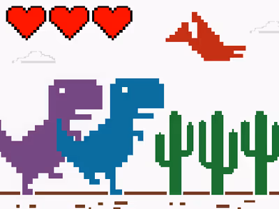 Dino Game logo