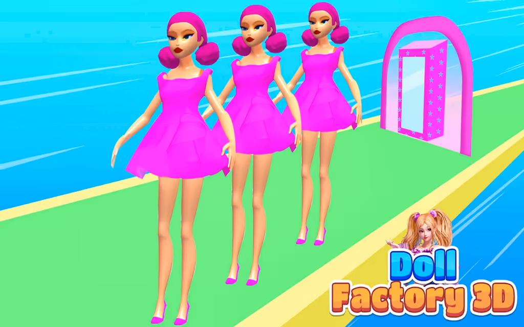 Doll Factory 3D logo