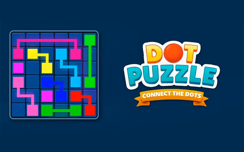 Dot Puzzle Connect the Dots logo