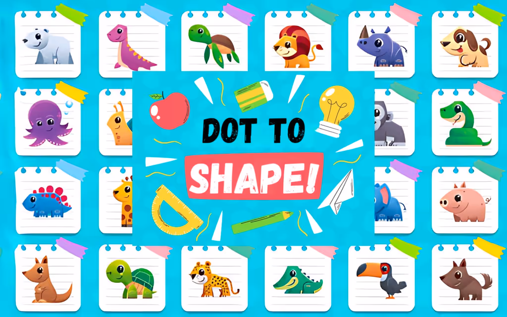 Dot to Shape! logo