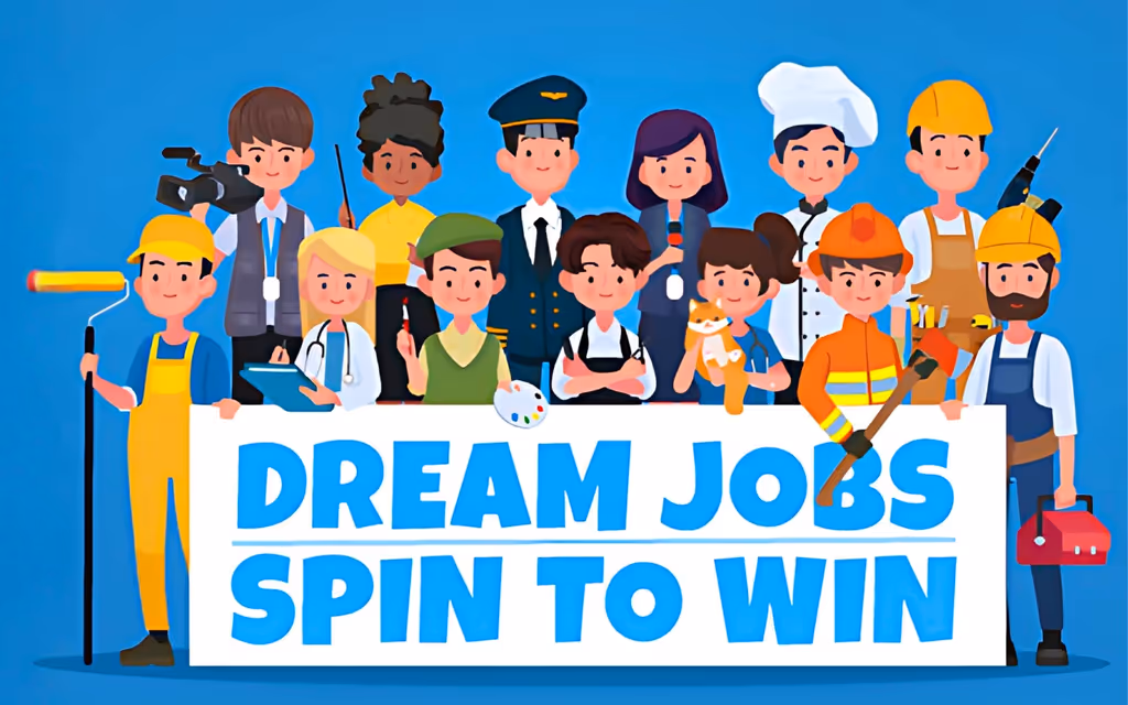 Dream Jobs Spin to Win logo