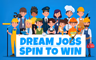 Dream Jobs Spin to Win logo