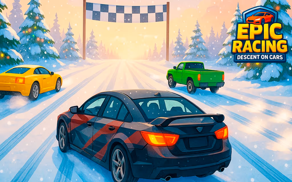 Epic Racing - Descent on Cars logo