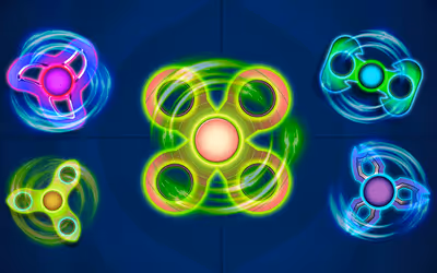 Fidget Spinner Hand Spinner Game logo