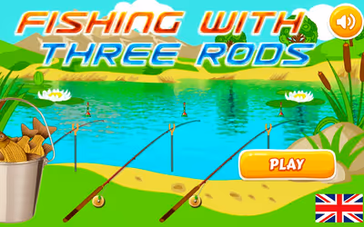 Fishing with Three Rods logo